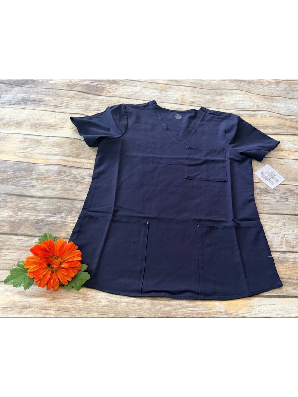 NEW NAVY BLUE SCRUB SET - Picture 8 of 16